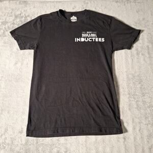 Rock & Roll Hall of Fame 2021 Induction T-Shirt Black Shirt Size Small Cotton
